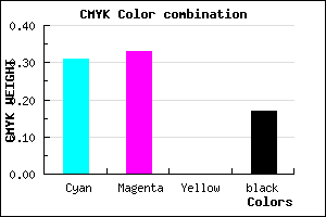#918DD3 color CMYK mixer