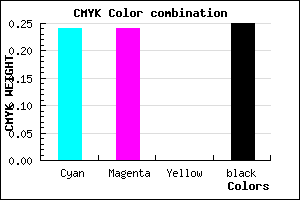 #9190BE color CMYK mixer