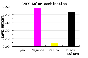#914B8B color CMYK mixer