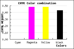#914B4B color CMYK mixer
