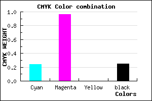 #9108BE color CMYK mixer