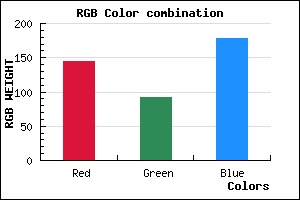 rgb background color #915CB2 mixer