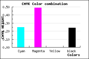 #9162C2 color CMYK mixer