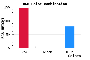 rgb background color #92004F mixer