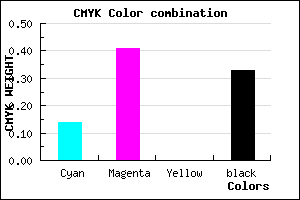 #9264AA color CMYK mixer