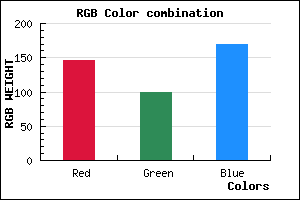 rgb background color #9264AA mixer