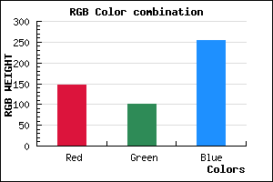 rgb background color #9265FF mixer
