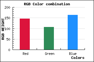 rgb background color #926AA4 mixer