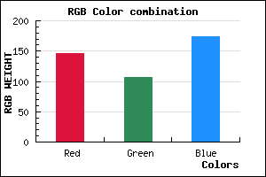 rgb background color #926AAE mixer
