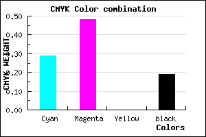 #926BCF color CMYK mixer