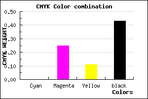 #926E82 color CMYK mixer