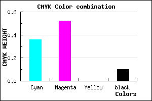 #926FE5 color CMYK mixer