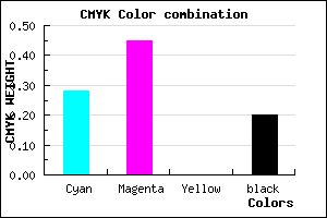 #9270CC color CMYK mixer