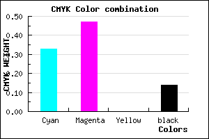 #9274DB color CMYK mixer