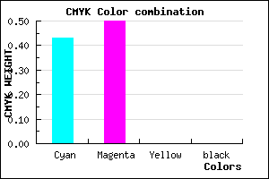 #927EFE color CMYK mixer