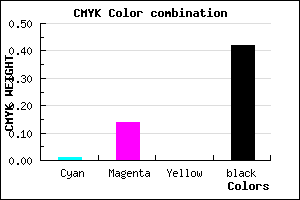 #927F93 color CMYK mixer