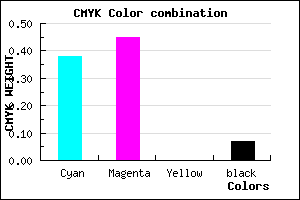 #9282ED color CMYK mixer