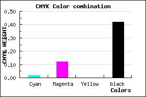 #928395 color CMYK mixer