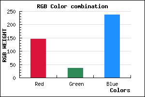 rgb background color #9224ED mixer