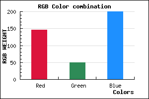 rgb background color #9232C8 mixer