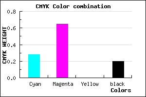 #9247CB color CMYK mixer
