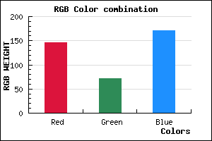 rgb background color #9248AB mixer