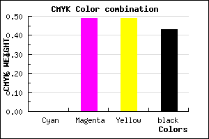 #924A4A color CMYK mixer