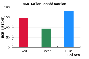 rgb background color #925CB2 mixer