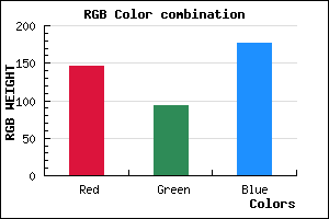 rgb background color #925EB0 mixer