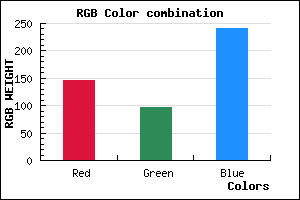 rgb background color #9260F0 mixer