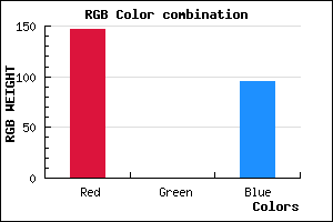 rgb background color #93005F mixer