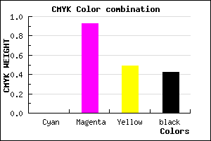 #930B4B color CMYK mixer
