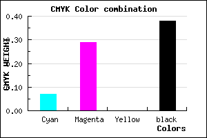 #93709E color CMYK mixer