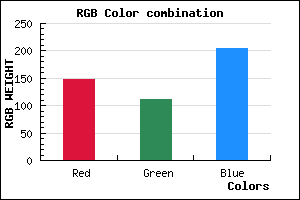 rgb background color #9370CC mixer