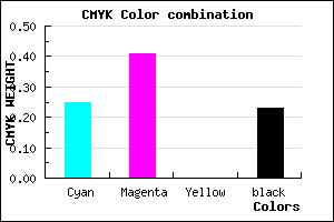 #9374C4 color CMYK mixer