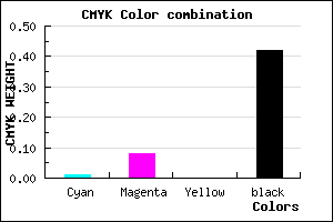#938995 color CMYK mixer
