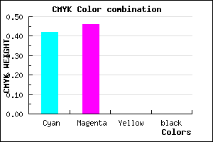 #938AFF color CMYK mixer