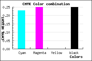 #9390BF color CMYK mixer