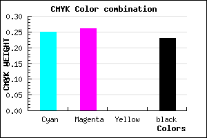 #9391C5 color CMYK mixer