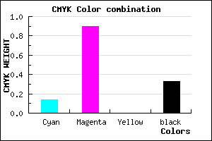 #9311AB color CMYK mixer