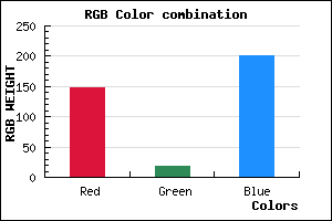 rgb background color #9313C9 mixer