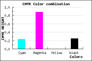 #9317BE color CMYK mixer