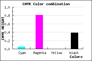 #931E9B color CMYK mixer