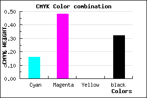 #935AAE color CMYK mixer
