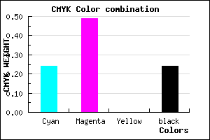 #9362C2 color CMYK mixer
