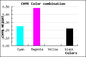 #9466C6 color CMYK mixer