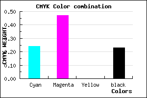 #9468C4 color CMYK mixer