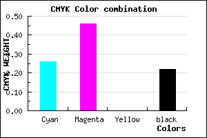 #946BC7 color CMYK mixer