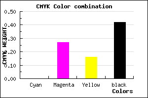 #946C7D color CMYK mixer
