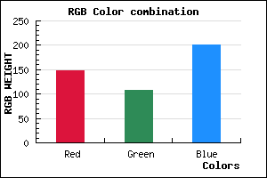 rgb background color #946CC9 mixer